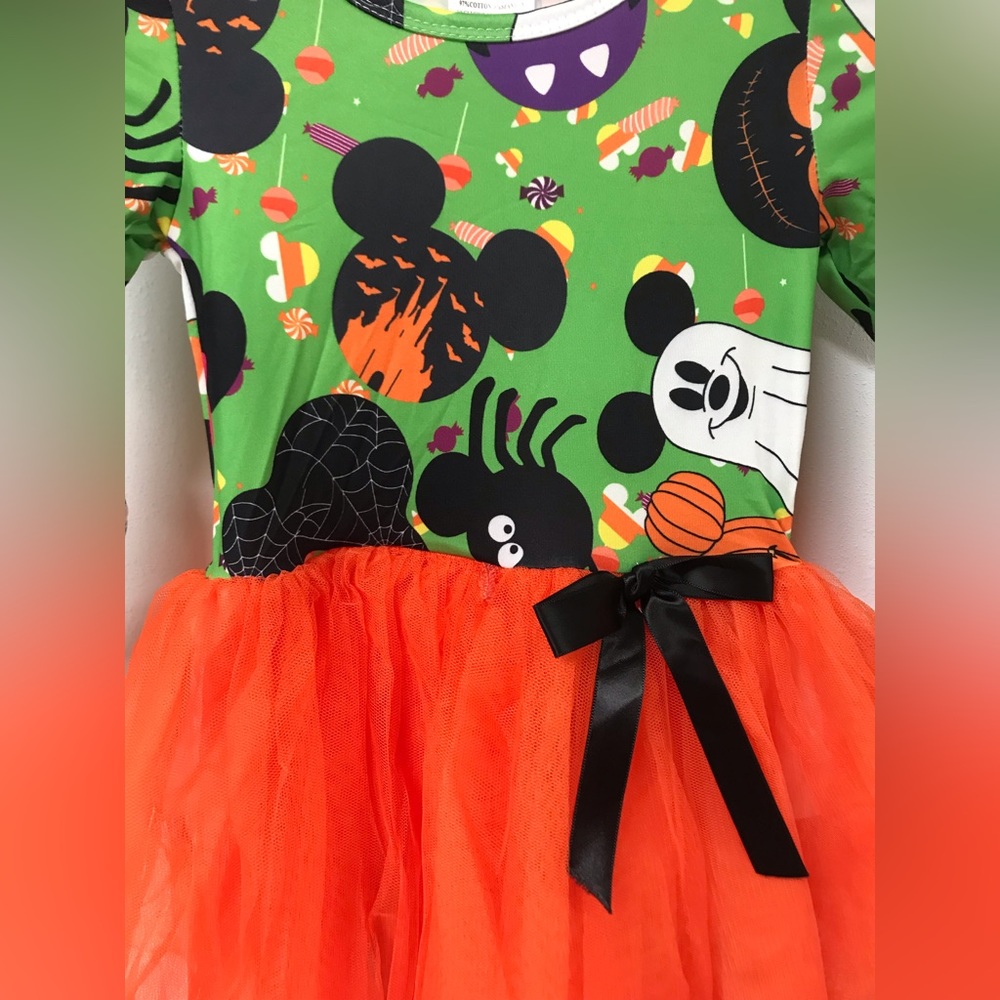 COPY - Little Toddler Girl Dress Kids Ghost Halloween Tulle Tutu Dress Outfit S… - Picture 4 of 5